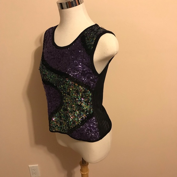 Another Story Jacket/Blazer and Melanie Lyn Sleeveless Top - Picture 7 of 12